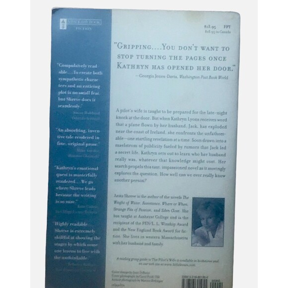 The Pilot's Wife : A Novel by Anita Shreve (1998, Trade Paperback) - Picture 2 of 4